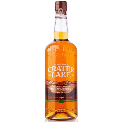 Crater Lake Straight American Rye Whiskey 750ml