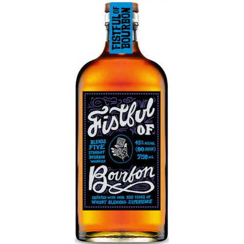 Fistful of Bourbon Five Blends Straight Bourbon Whiskey 750ml