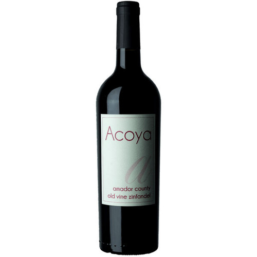 Acoya Amador County Old Vine Zinfandel