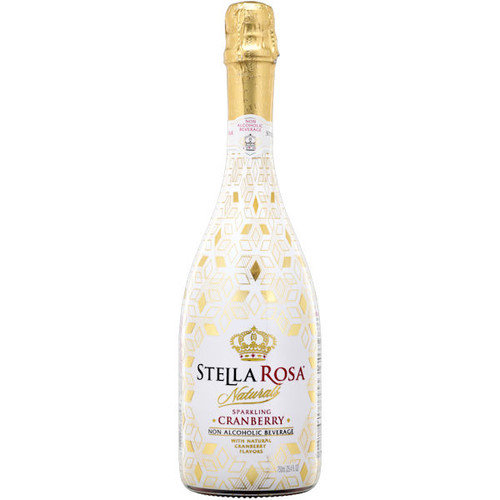 Stella Rosa Naturals Sparkling Cranberry Non-Alcoholic NV (Italy)