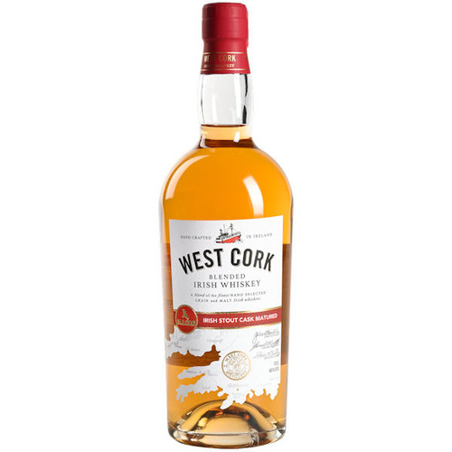 West Cork Irish Stout Cask Matured Irish Whiskey 750ml