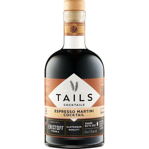Tails Cocktails Espresso Martini Cocktail Ready To Drink 375ml
