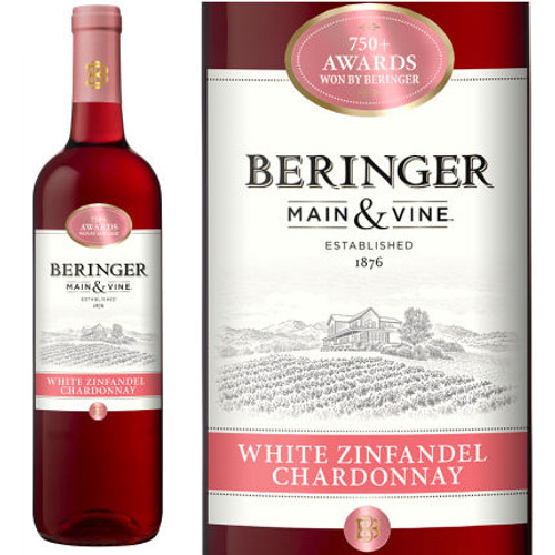 Beringer Main & Vine California White Zinfandel Chardonnay