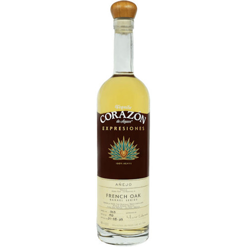 Corazon de Agave Expresiones French Oak Anejo Tequila 750ml