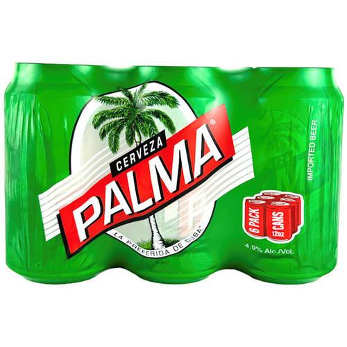 Palma Cerveza 12oz 6 Pack Cans (Nicaragua)