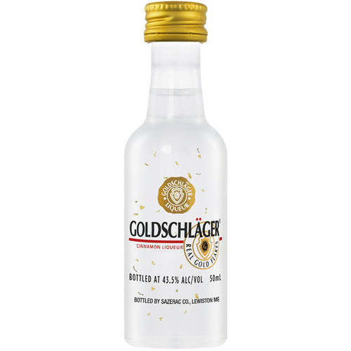 50ml Mini Goldschlager Cinnamon Schnapps Liqueur