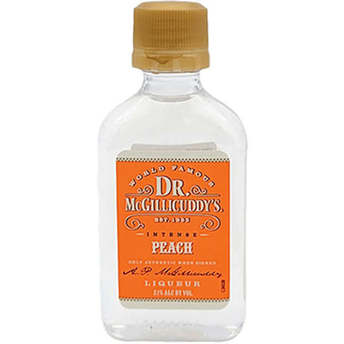 50ml Mini Dr. McGillicuddy's Peach Liqueur