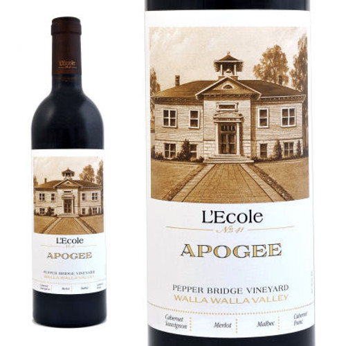 L'Ecole No. 41 Apogee Pepper Bridge Vineyard Walla Walla Red Blend