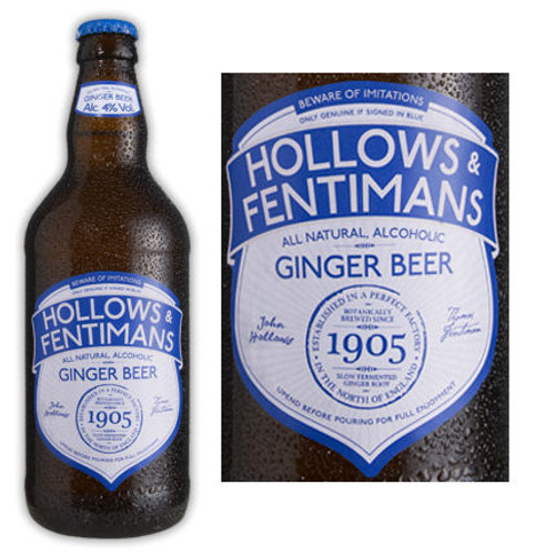 Hollows & Fentimans All Natural Alcoholic Ginger Beer (England) 500ML