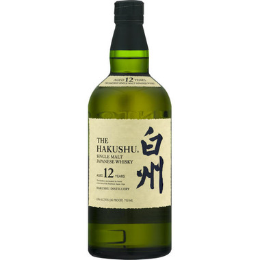 【2025年製 新品】 Suntory The 750ml Whisky Malt Single Old Year 12 Hakushu ウイスキー