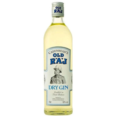 【SEAL限定商品】 Gin Dry Raj Old Cadenhead's Blue 750ml Label ブランデー