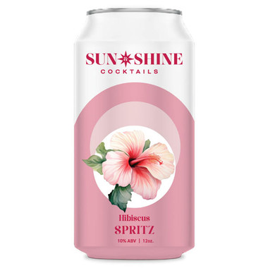 ブランデー Memorial Special Blend 720ml 40% Sun & Shine Hibiscus Spritz 12oz 4 Pack Cans