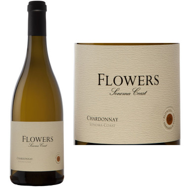 12 Bottle Case Flowers Sonoma Coast Chardonnay 2023 Rated 93WS w/ Shipping Included