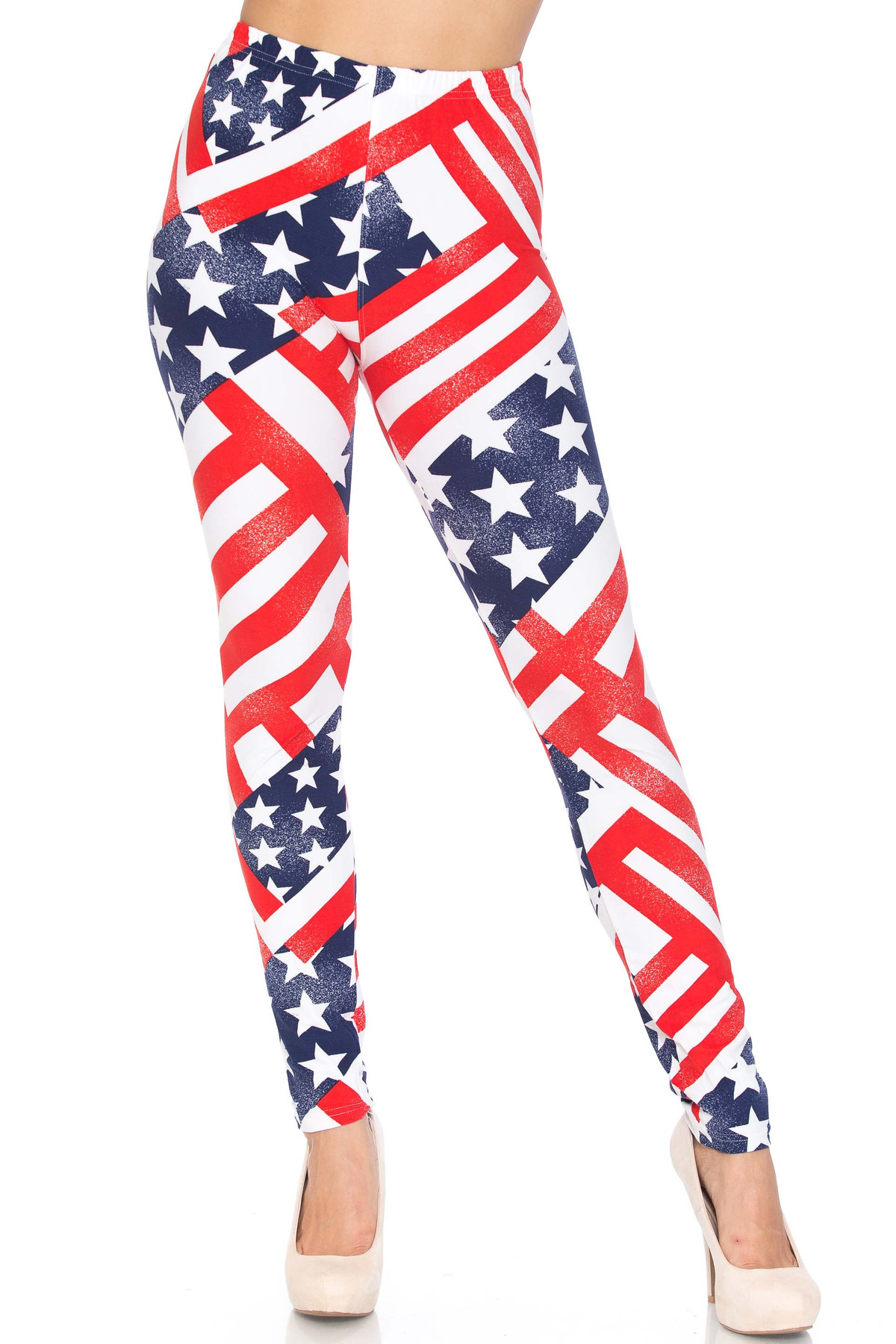Wholesale Patriot USA Flag Leggings | Leggings Wholesale Superstore