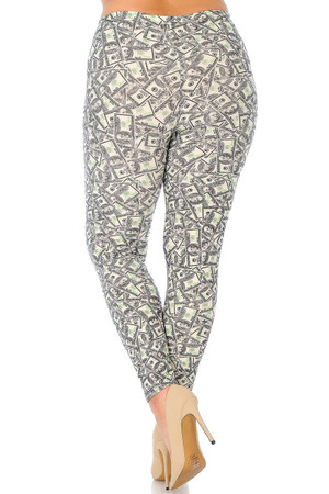 Wholesale Buttery Smooth Money Plus Size Leggings