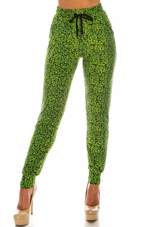 Wholesale Buttery Smooth Green Irish Vine Joggers - LIMITED EDITION