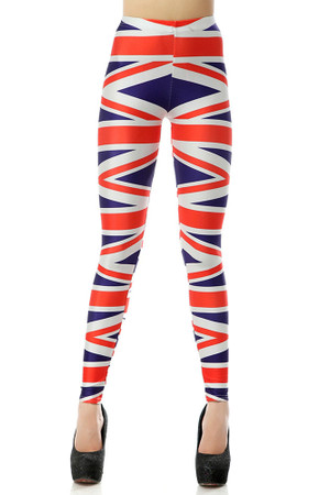 Front side image of DP-1099KDK - Wholesale Wholesale Premium Graphic Leggings