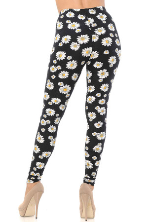 Wholesale Buttery Smooth Daisy Leggings - XSmall