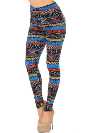 Wholesale Buttery Smooth Tulum Tribal Leggings