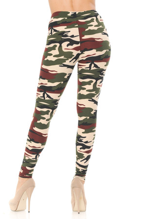 Wholesale Buttery Smooth Cozy Camouflage Leggings