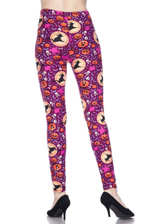 Wholesale Buttery Smooth Wicked Witches Plus Size Leggings