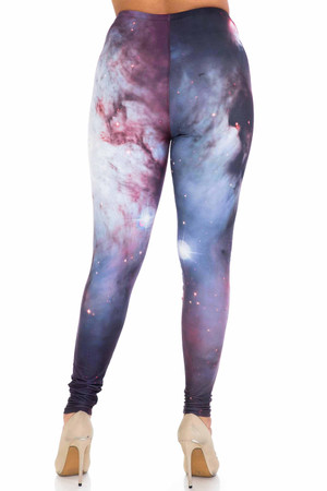 Galaxy Purple Leggings - Limited