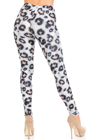 Wholesale Creamy Soft Moda Leopard Extra Plus Size Leggings - 3X-5X - USA Fashion™