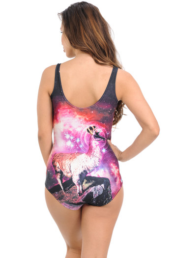 Wholesale Llama Galaxy Bodysuit