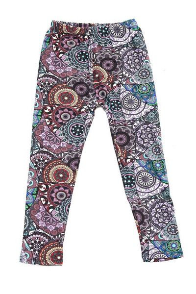 Wholesale Buttery Soft Fashion Mandala Kids Leggings Wholesale Buttery Soft Fashion Mandala Kids Leggings