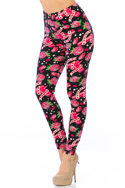 Wholesale Buttery Soft Girl Power Leggings Wholesale Buttery Soft Girl Power Leggings