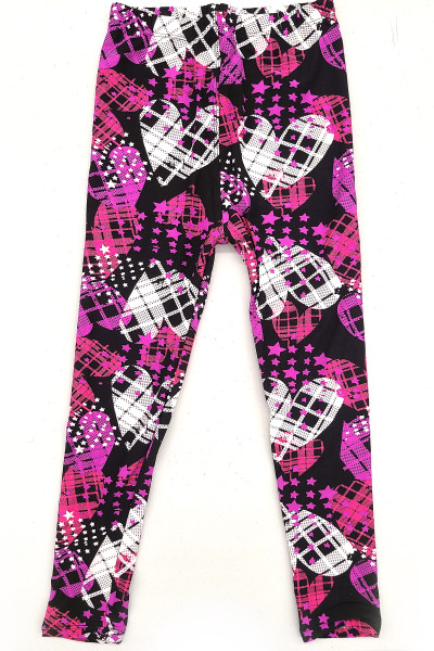 Wholesale Buttery Soft Stars and Plaid Hearts Kids Leggings Wholesale Buttery Soft Stars and Plaid Hearts Kids Leggings