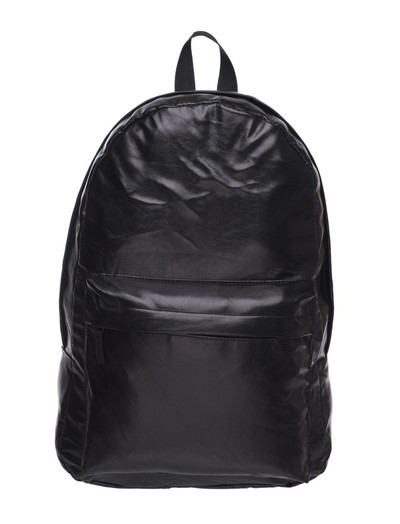 Wholesale Black Faux Leather Backpack Wholesale Black Faux Leather Backpack
