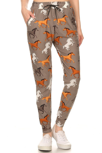Wholesale Buttery Soft Gorgeous Horse Joggers Wholesale Buttery Soft Gorgeous Horse Joggers