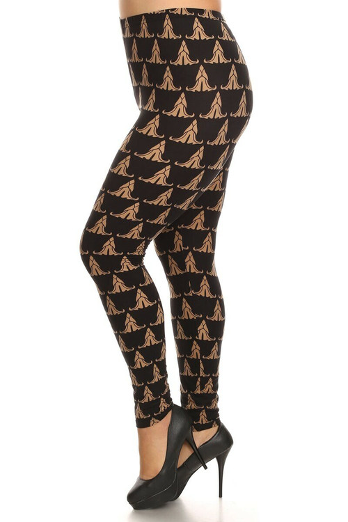 Wholesale Buttery Soft Bronze Icon Plus Size Leggings Wholesale Buttery Soft Bronze Icon Plus Size Leggings