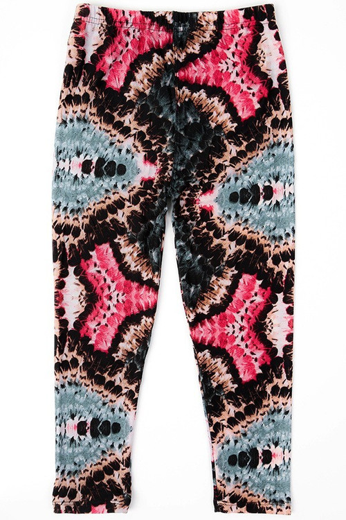 Wholesale Buttery Soft Abstract Tie Dye Kids Leggings Wholesale Buttery Soft Abstract Tie Dye Kids Leggings