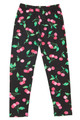 Wholesale Buttery Soft Pink Cherry Kids Leggings