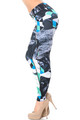 Wholesale Double Brushed Hypnotic Dreams Leggings - 3 Inch Waistband