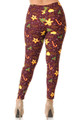 Wholesale Buttery Smooth Merry Christmas Treats and Cookies Plus Size Leggings