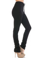 Wholesale Premium Side Ruched Stacked Leggings - Made in the USA