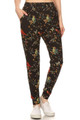Wholesale Buttery Soft Bird and Butterfly Floral Joggers