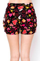 Wholesale Buttery Smooth Symbols of Love Harem Shorts