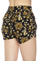 Wholesale Buttery Smooth Golden Wreath Harem Shorts