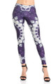 Wholesale Premium Graphic Jumbo Purple Mandala Leggings