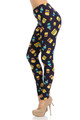 Wholesale Buttery Soft Fast Food Plus Size Leggings
