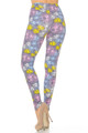 Wholesale Buttery Soft Geometric Spindles Leggings