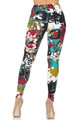 Wholesale Buttery Soft Summer Picasso Leggings