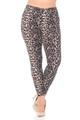 Wholesale Buttery Smooth Feral Cheetah Plus Size Leggings