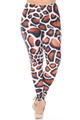 Wholesale Creamy Soft Giraffe Print Plus Size Leggings - USA Fashion™