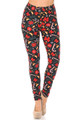 Wholesale Buttery Soft Traditional Country Christmas Plus Size Leggings