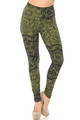 Wholesale Buttery Smooth Olive Leaf Leggings